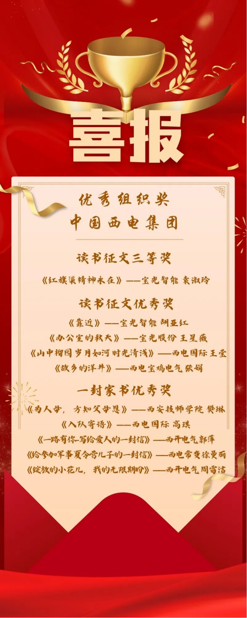 榜上有名！“书香三八”评选揭榜，抖圈巾帼收获丰硕！